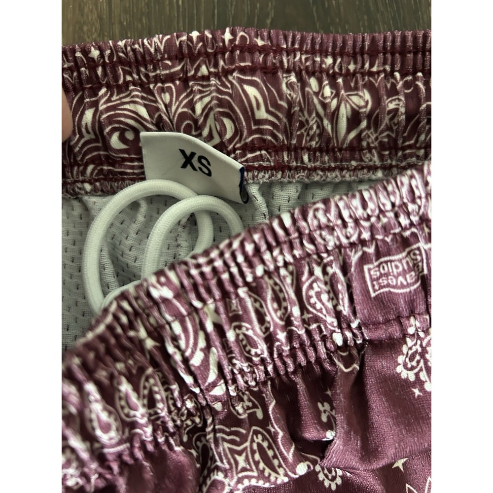 Bravest Studios Drawstring Paisley Shorts With Pockets Size XS Bball Mens - Picture 8 of 8